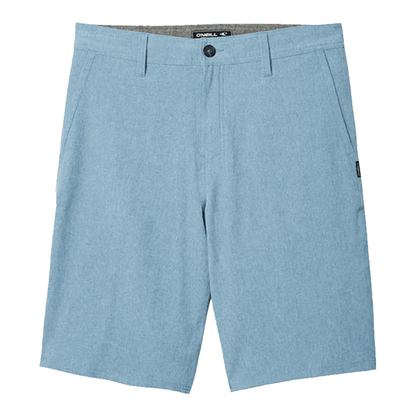 O'Neill Reserve Heather 21" Hybrid Shorts in Blue Shadow