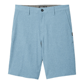 O'Neill Reserve Heather 21" Hybrid Shorts in Blue Shadow