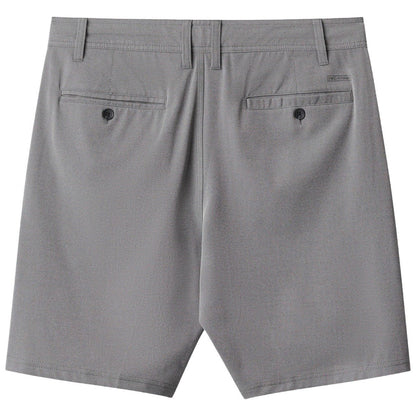 O'Neill Reserve Light Check 19" Hybrid Boardshorts Dark Shadow - BoardCo