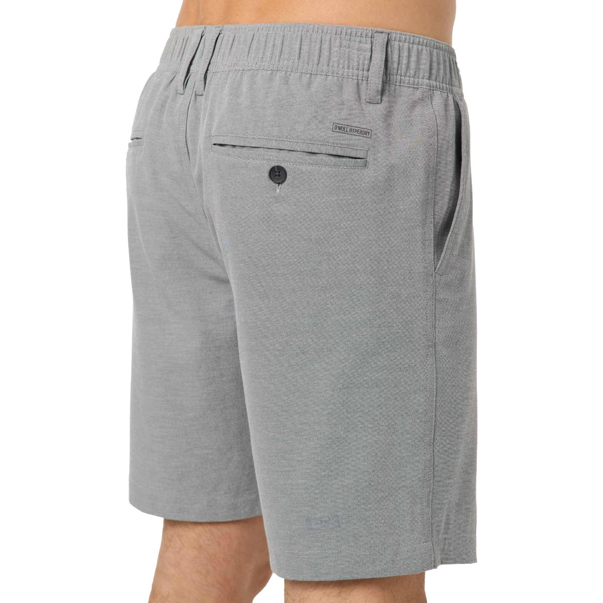 O'Neill Reserve Light Check 19" Hybrid Boardshorts Dark Shadow - BoardCo