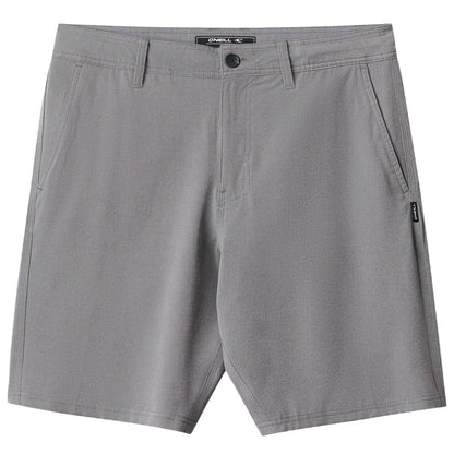 O'Neill Reserve Light Check 19" Hybrid Boardshorts Dark Shadow - BoardCo