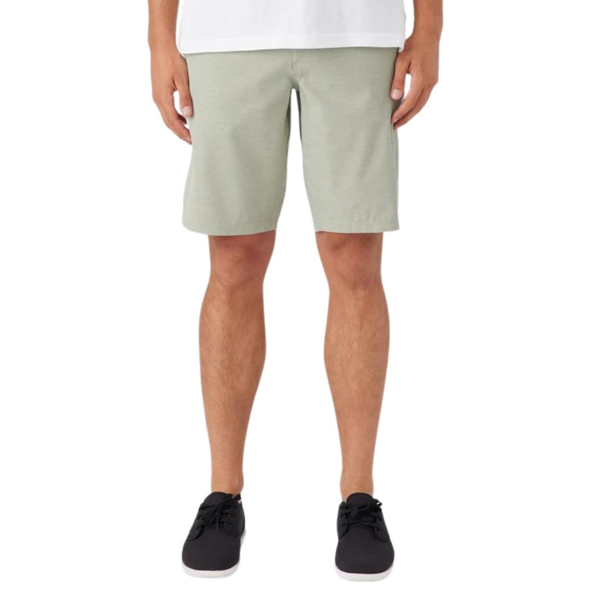 O'Neill Reserve Light Check 21" Hybrid Shorts in Sage - BoardCo
