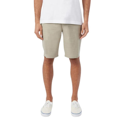 O'Neill Reserve Slub 20" Hybrid Shorts in Khaki - BoardCo