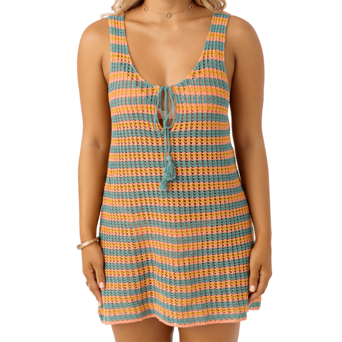 O'Neill Ryan Stripe Mini Dress in Multicolor - BoardCo