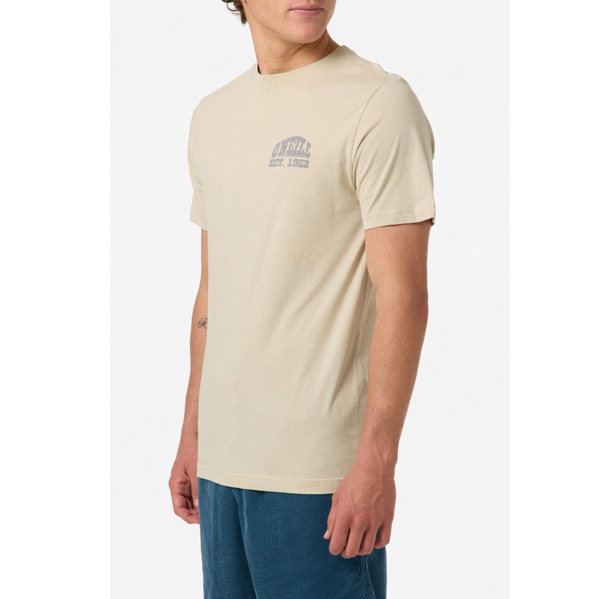 O'Neill Saddle Up Classic Tee in Light Khaki - BoardCo