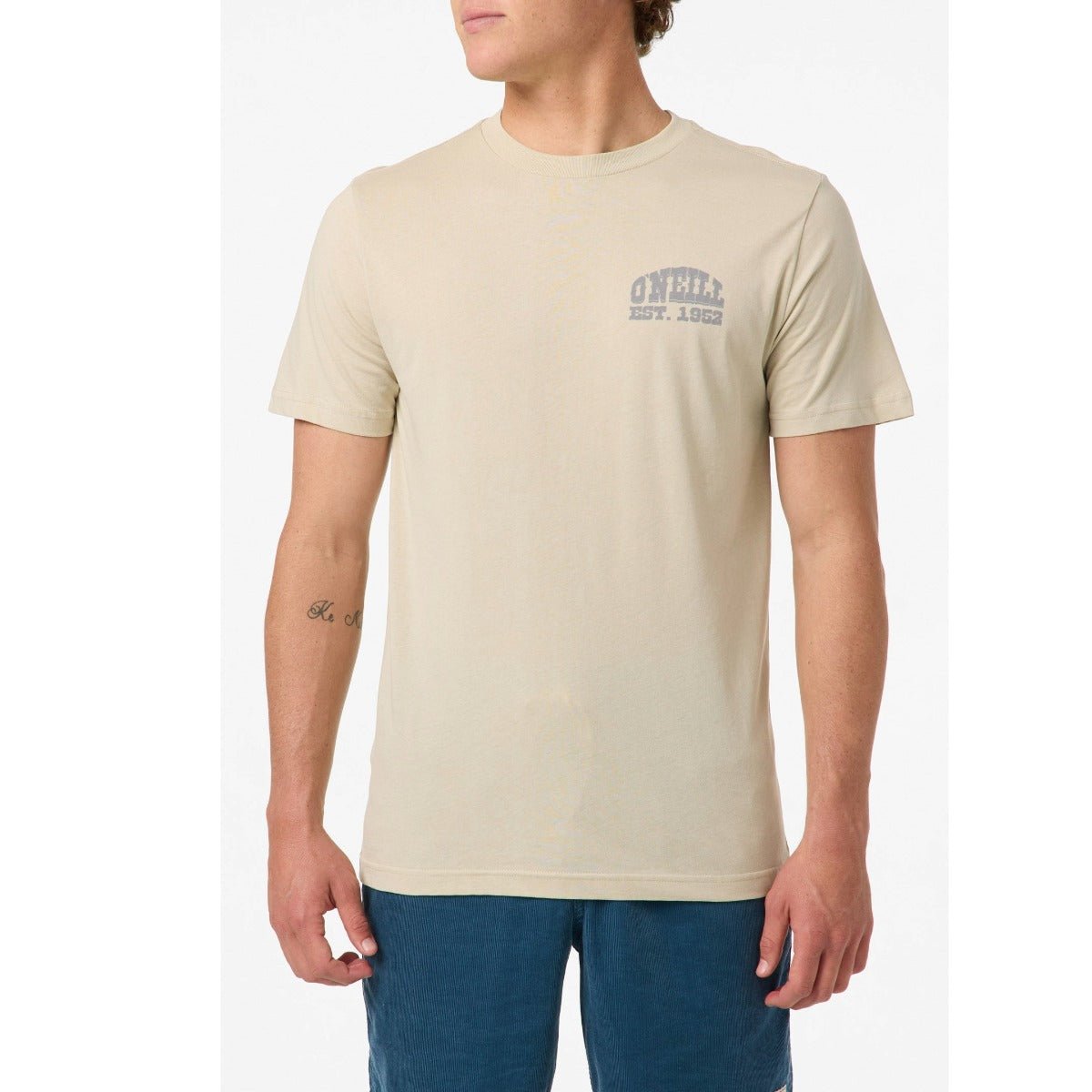 O'Neill Saddle Up Classic Tee in Light Khaki - BoardCo