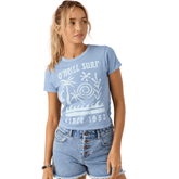 O'Neill Seafoam Tee in Faded Denim - BoardCo