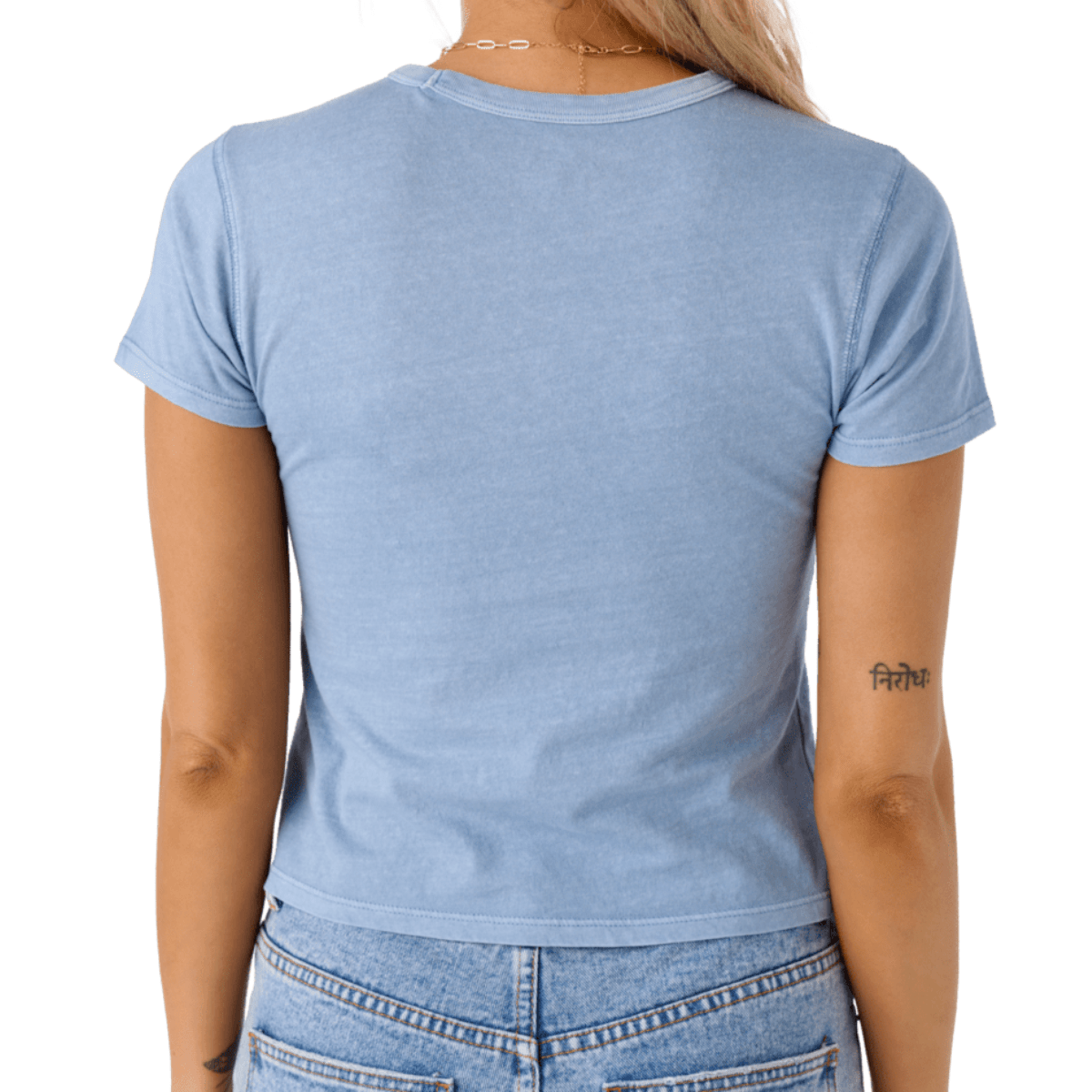 O'Neill Seafoam Tee in Faded Denim - BoardCo