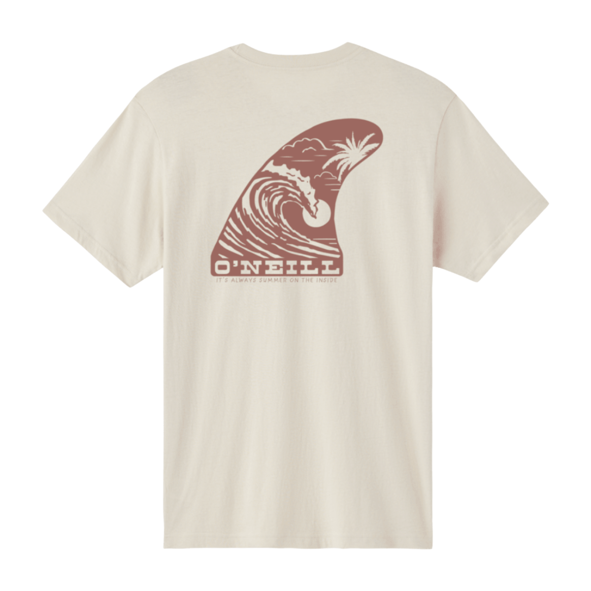 O'Neill Skeg Tee in Light Khaki - BoardCo