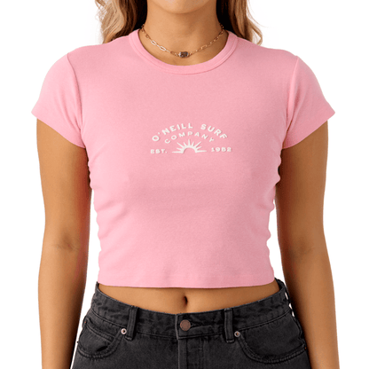 O'Neill Sun Rays Tee in Peony - BoardCo