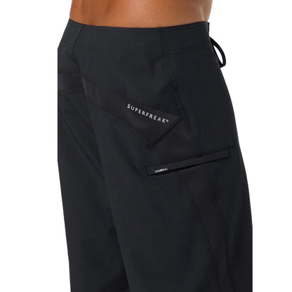 O'Neill Superfreak Solid Boardshorts in Black - BoardCo