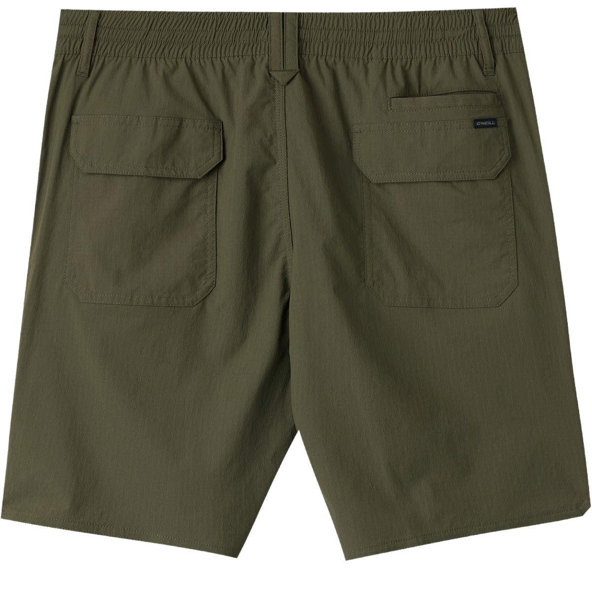 O'Neill TRVLR Halfback Hybrid Short in Dark Olive - BoardCo
