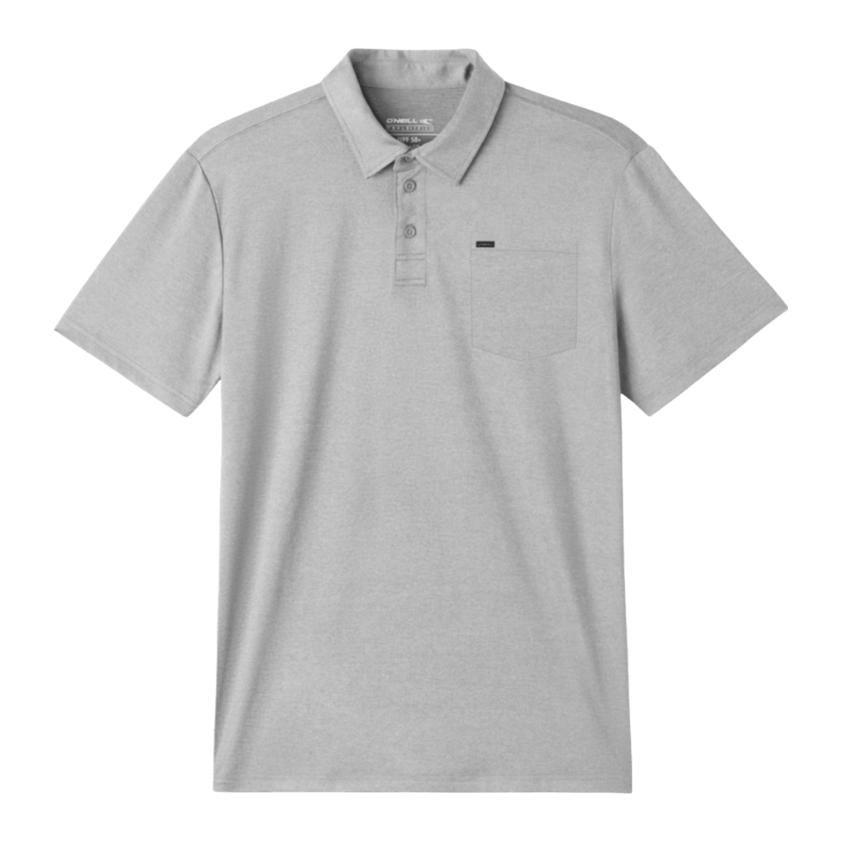 O'Neill TRVLR UPF Polo in Heather Grey - BoardCo
