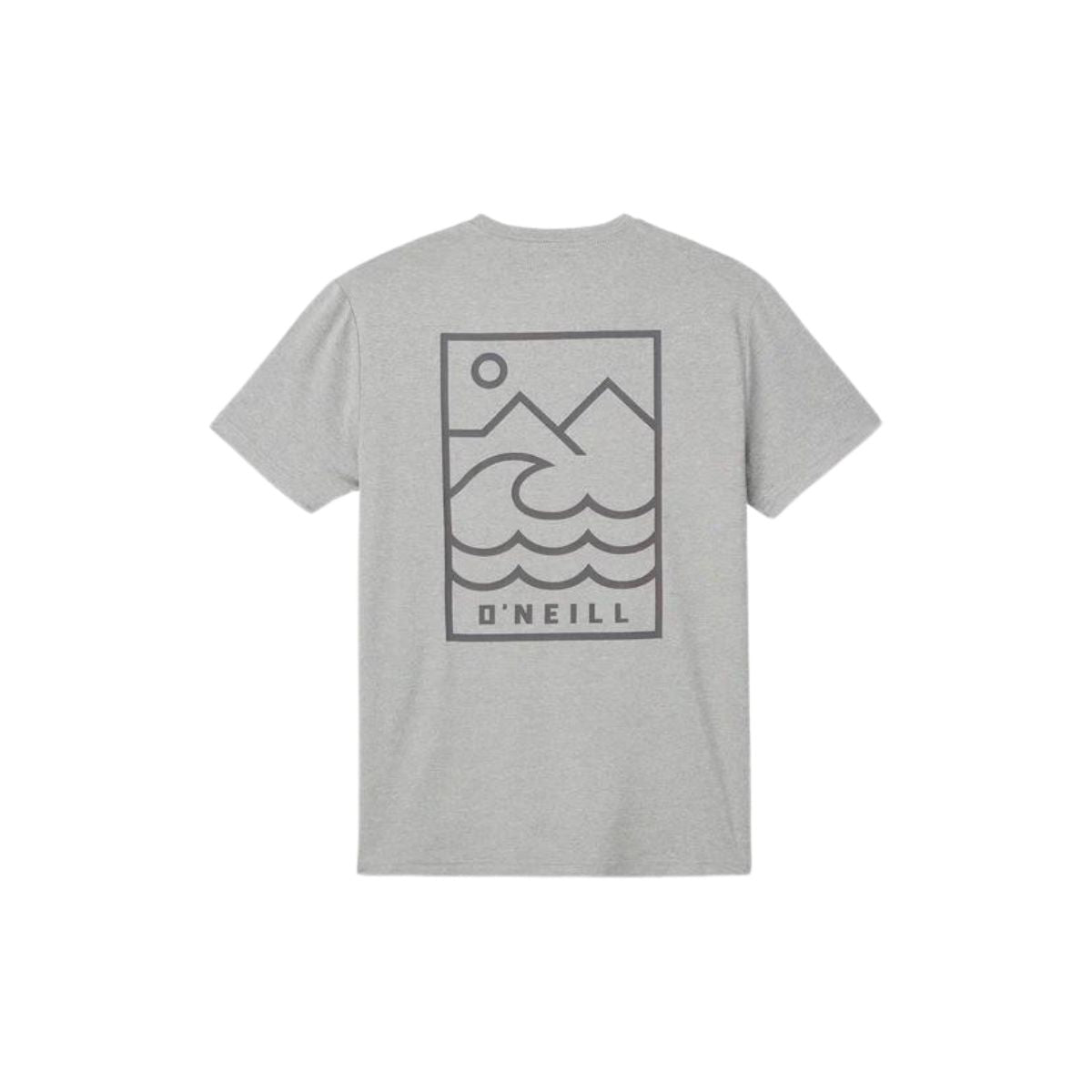 O'Neill TRVLR UPF Staple Tee in Heather Grey - BoardCo