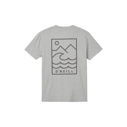 O'Neill TRVLR UPF Staple Tee in Heather Grey - BoardCo
