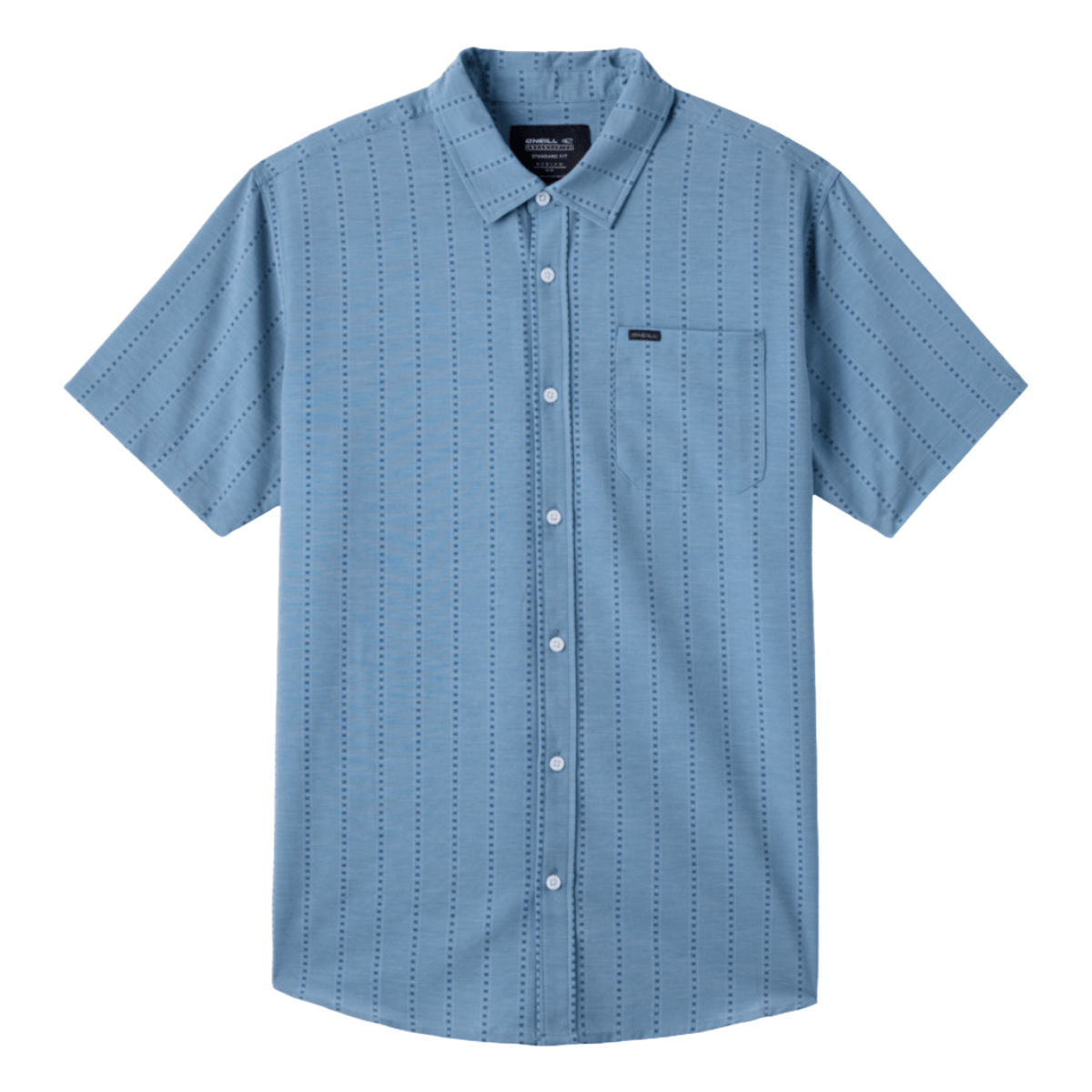 O'Neill TRVLR UPF Traverse SS Standard Shirt in Trooper - BoardCo