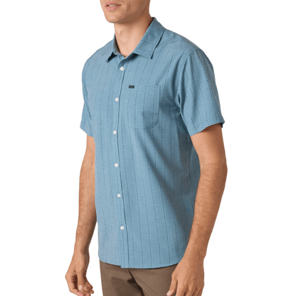 O'Neill TRVLR UPF Traverse SS Standard Shirt in Trooper - BoardCo