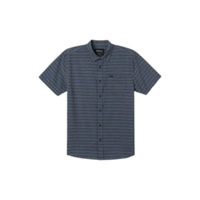 O'Neill TRVLR UPF Traverse Stripe Shirt in Black - BoardCo
