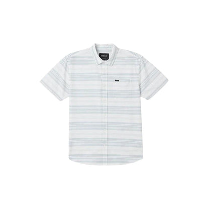 O'Neill TRVLR UPF Traverse Stripe Shirt in White - BoardCo