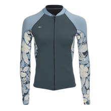 O'Neill Women's Bahia 1/0.5mm Full Zip Jacket in Shade/Palm/Denim - BoardCo