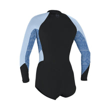 O'Neill Women's Bahia 2/1mm FZ Long Sleeve Surf Suit in Tempsteel/Surf/Chambray - BoardCo
