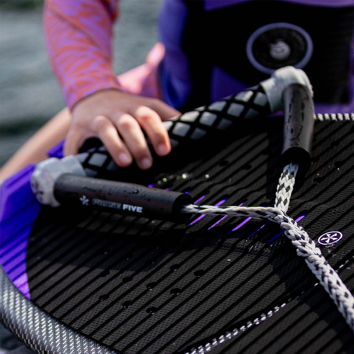 Phase 5 Standard Surf Rope in Grey