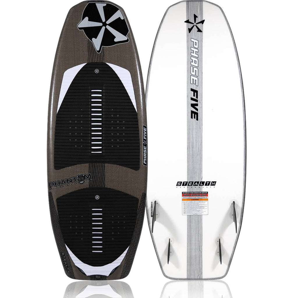 Phase 5 Phantom Stealth Wakesurf Board | Pro Surf Style