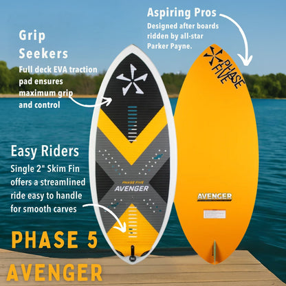 Phase 5 Avenger Wakesurf Board 2025 - BoardCo