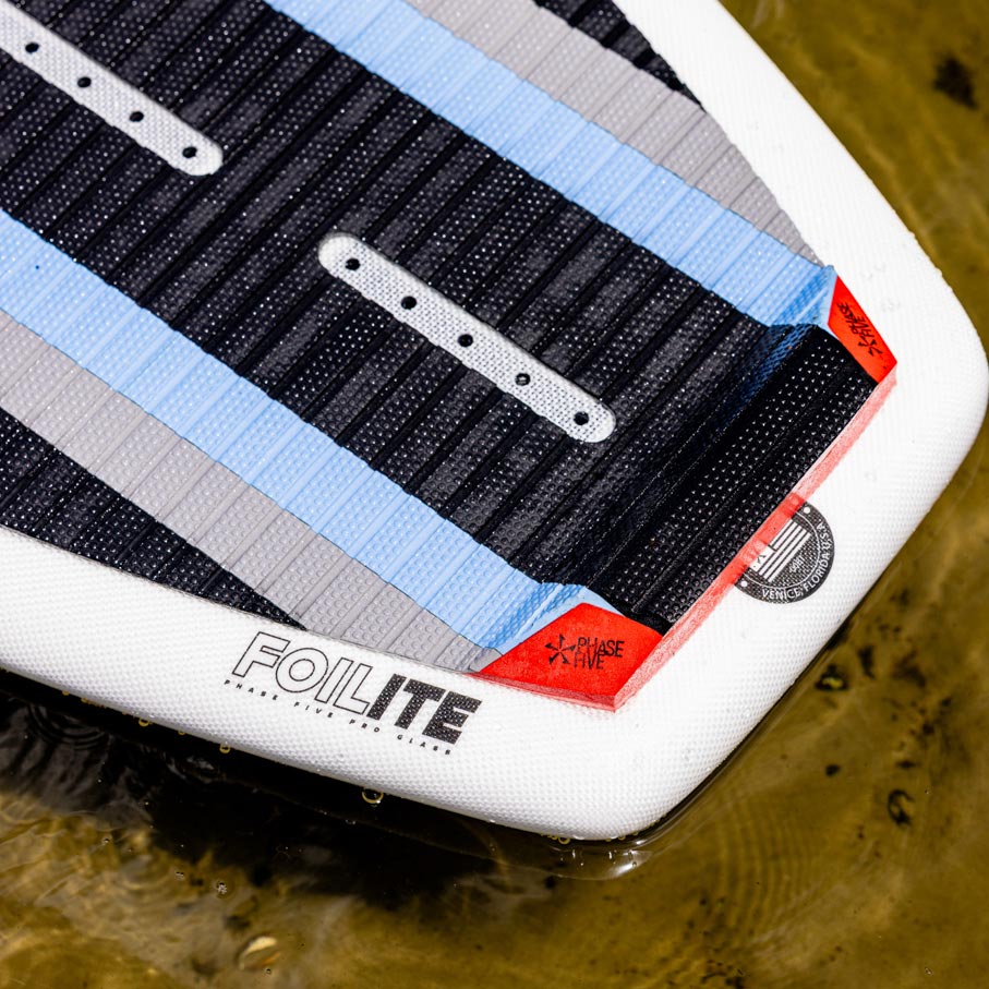 Phase 5 Chopstick Wake Foil Board 2027 – tail and traction detail