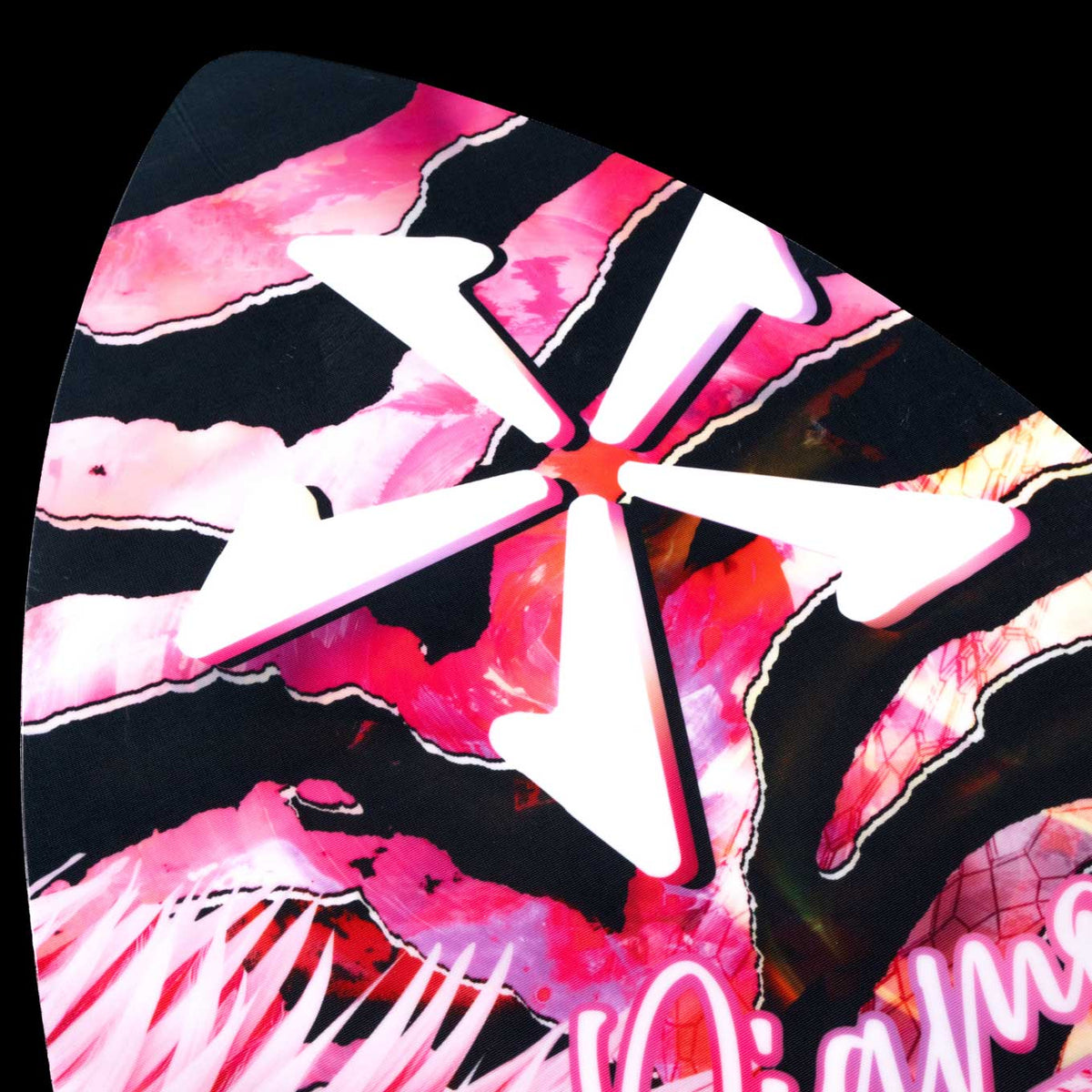 Phase 5 Diamond LUV Wakesurf Board 2027 – board graphics in close-up