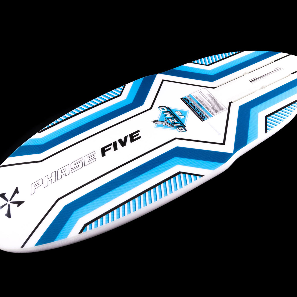 Phase 5 Gizmo V2 Wake Foil Board 2027 – angled studio view