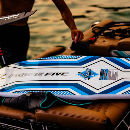 Phase 5 Gizmo V2 Wake Foil Board 2027 – adjustable foil track mounting area