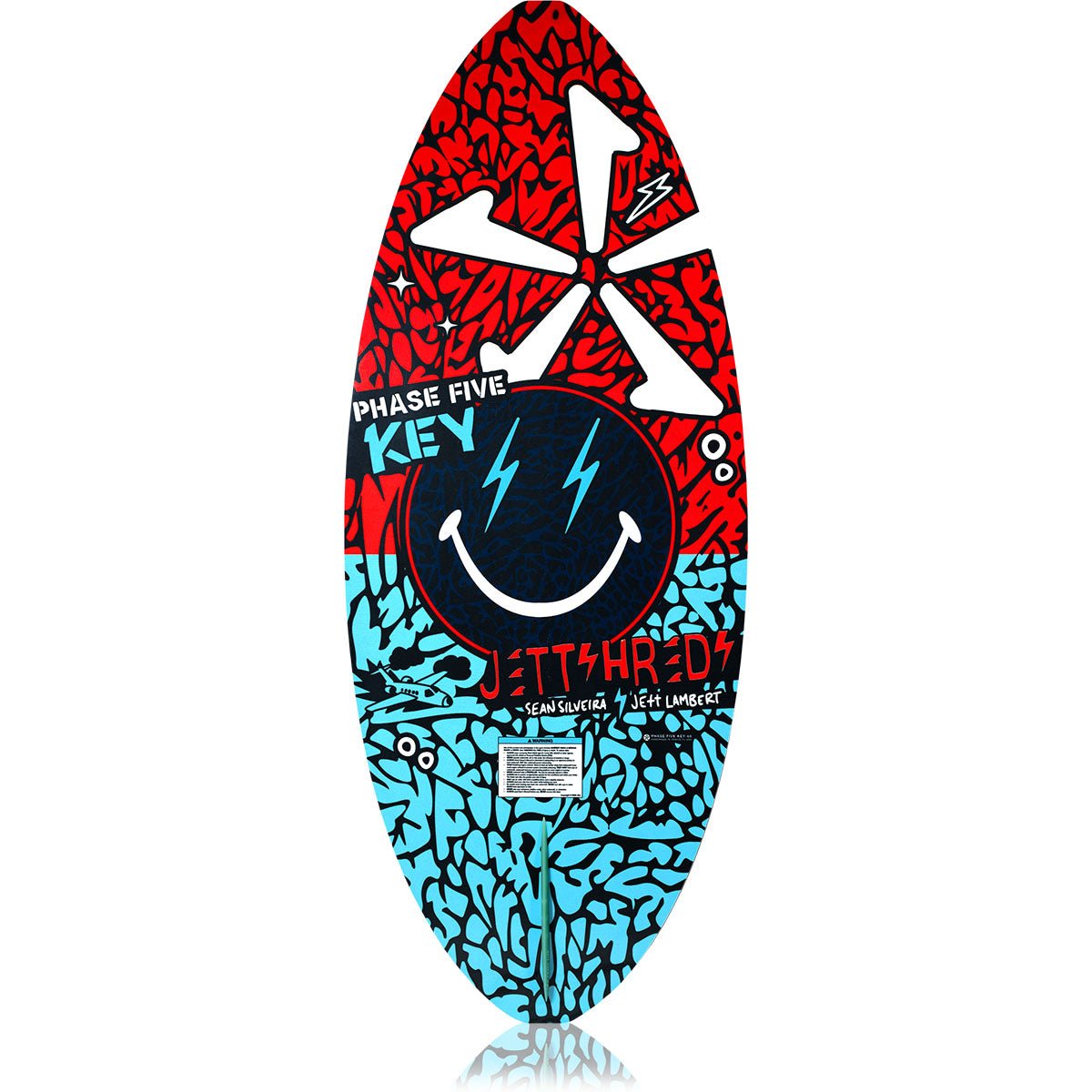 Phase Five Key Jett Shreds Wakesurf Board 2025 Phase Five Key Jett Shreds Wakesurf Board 2025