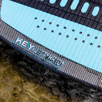 Phase 5 Key Jett Shreds Wakesurf Board 2027 – tail and traction detail