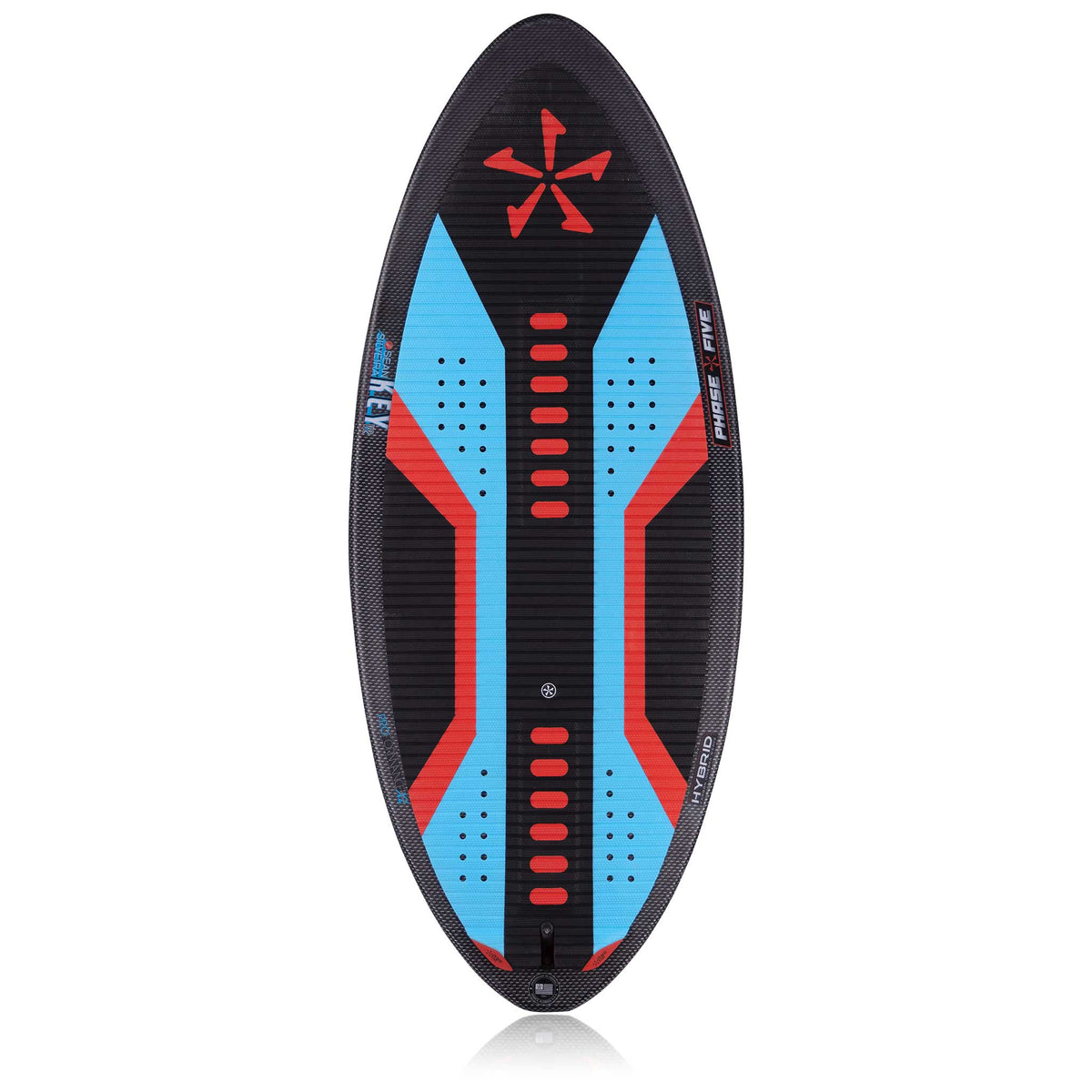 Phase 5 Key V2 Wakesurf Board 2027 – complete deck view on white