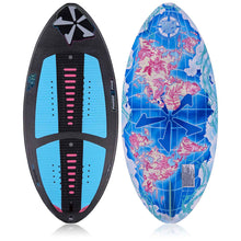 Phase 5 Key Whitley Pro Wakesurf Board 2027 – deck and bottom views on white