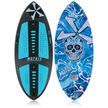 Phase 5 Matrix Payne Pro Wakesurf Board 2027 – deck and bottom views on white