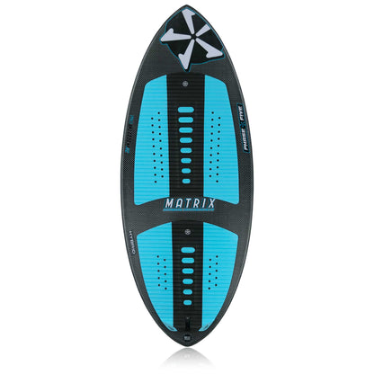 Phase 5 Matrix Payne Pro Wakesurf Board 2027 – complete deck view on white