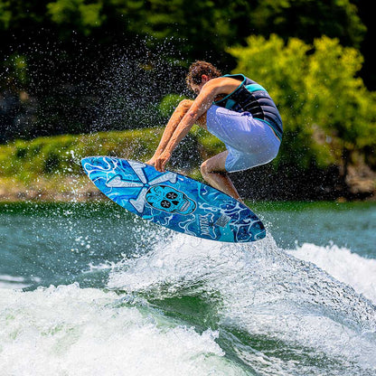 Phase 5 Matrix Payne Pro Wakesurf Board 2027 – rider surfing the wave