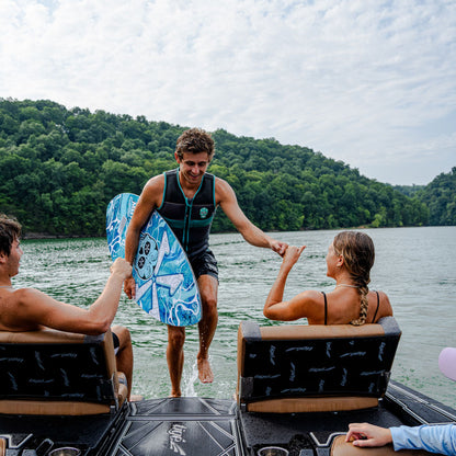 Phase 5 Matrix Payne Pro Wakesurf Board 2027 – board and rider outdoors