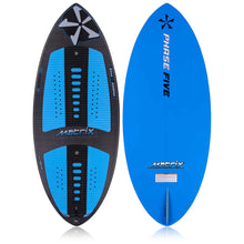 Phase 5 Matrix Wakesurf Board 2027 – deck and bottom views on white