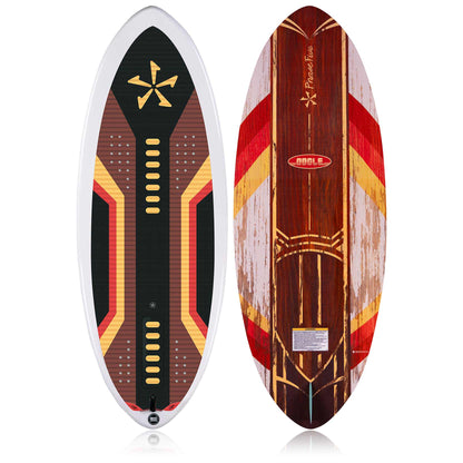 Phase 5 Oogle CL Wakesurf Board 2027 – deck and bottom views on white