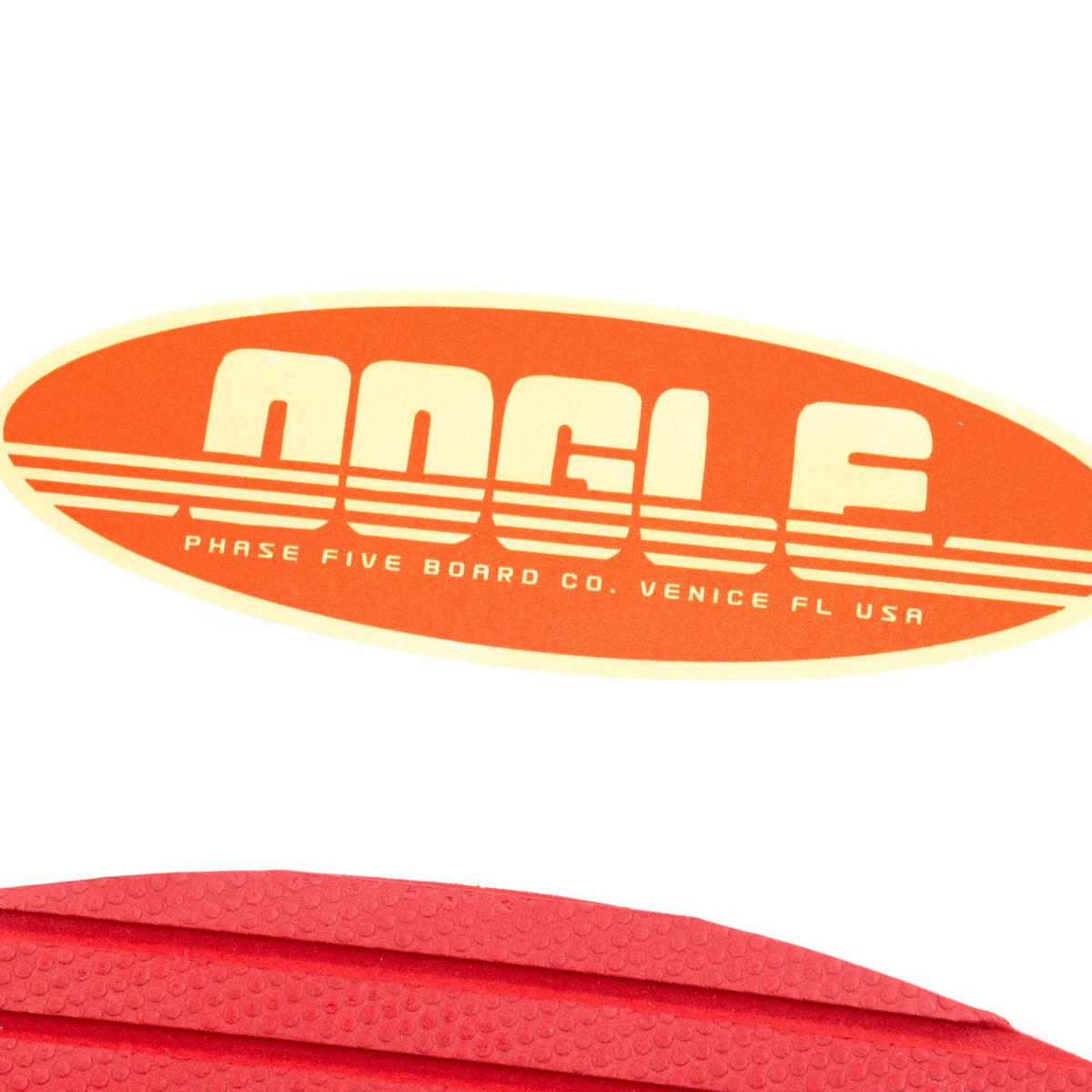 Phase 5 Oogle CL Wakesurf Board 2027 – board graphics in close-up