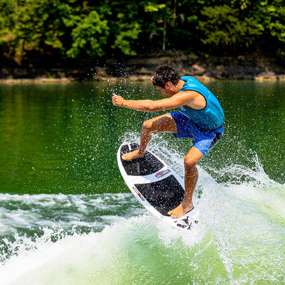 Phase 5 Prop CL Wakesurf Board 2027 – rider surfing the wave