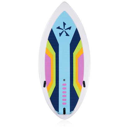 Phase 5 Scamp CL Wakesurf Board 2027 – complete deck view on white