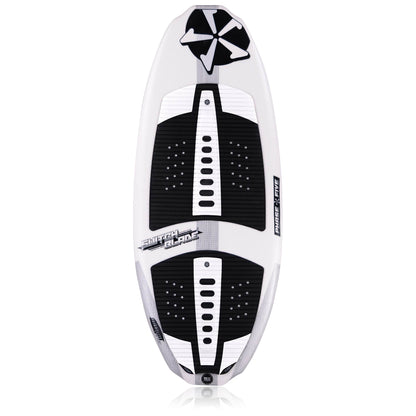 Phase 5 Switchblade Wakesurf Board 2027 – complete deck view on white