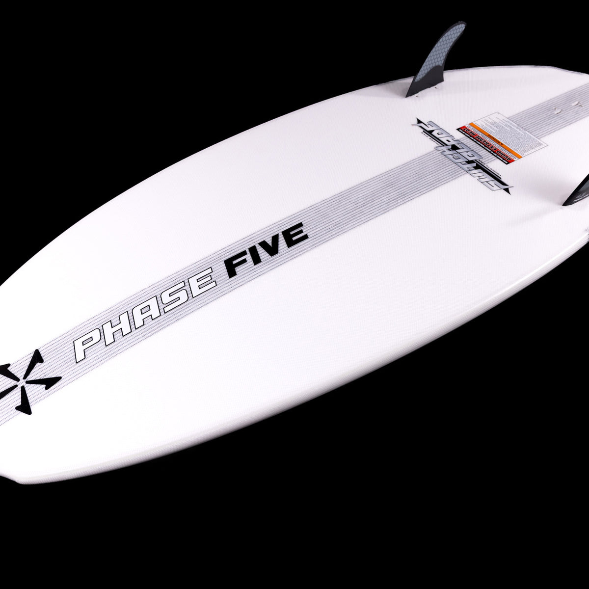 Phase 5 Switchblade Wakesurf Board 2027 – fin setup in close-up