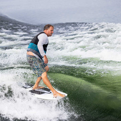 Phase 5 UFO Wakesurf Board 2027 – rider surfing the wave