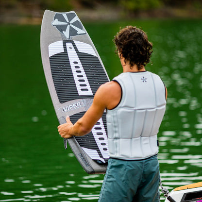 Phase 5 Viper Stealth Wakesurf Board 2027 – board and rider outdoors