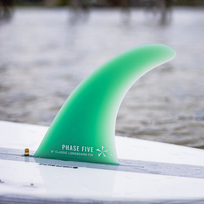 Phase 5 Zilla V2 Wakesurf Board 2027 – longboard center fin in close-up